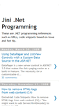Mobile Screenshot of jinidotnet.blogspot.com