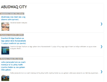 Tablet Screenshot of cabudwaaq.blogspot.com