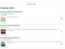 Tablet Screenshot of casadacalli.blogspot.com