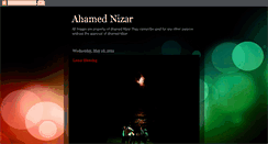 Desktop Screenshot of ahamednizar.blogspot.com