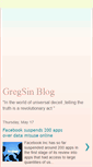 Mobile Screenshot of gregsin.blogspot.com