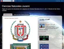 Tablet Screenshot of cienciasjucemi.blogspot.com