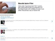 Tablet Screenshot of berufe-beim-film.blogspot.com