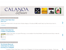 Tablet Screenshot of calanoa.blogspot.com