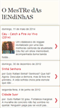 Mobile Screenshot of omestredaslendinhas.blogspot.com