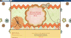 Desktop Screenshot of etiquetaspatcharteria.blogspot.com