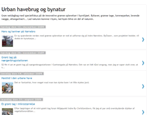 Tablet Screenshot of byhavedagbog.blogspot.com
