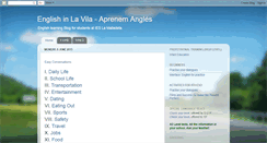 Desktop Screenshot of englishinlavila.blogspot.com