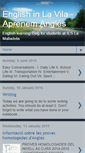 Mobile Screenshot of englishinlavila.blogspot.com