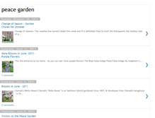 Tablet Screenshot of peaceonearthgarden.blogspot.com