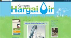 Desktop Screenshot of hargaiair.blogspot.com