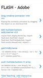 Mobile Screenshot of flashactionscripting.blogspot.com