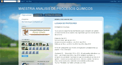 Desktop Screenshot of analisisdeprocesosquimicos-iutag.blogspot.com