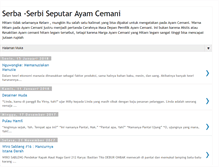 Tablet Screenshot of cemaniku.blogspot.com