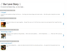 Tablet Screenshot of ourlovestory-ls.blogspot.com