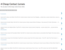 Tablet Screenshot of 4contactlenses.blogspot.com