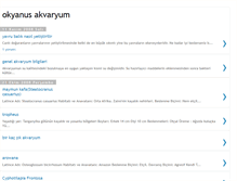 Tablet Screenshot of okyanusakvaryum.blogspot.com