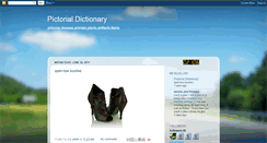 Desktop Screenshot of pictorialdictionary.blogspot.com