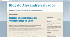 Desktop Screenshot of alexandresalvador.blogspot.com