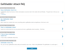 Tablet Screenshot of gallbladder-attack.blogspot.com