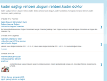 Tablet Screenshot of kadindogumkadinhamilelik.blogspot.com