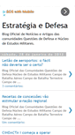 Mobile Screenshot of estrategiaedefesa.blogspot.com