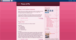 Desktop Screenshot of peaceofpiecookbook.blogspot.com