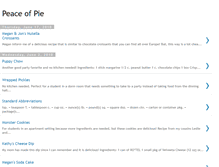 Tablet Screenshot of peaceofpiecookbook.blogspot.com