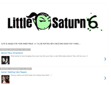 Tablet Screenshot of littlesaturn6.blogspot.com