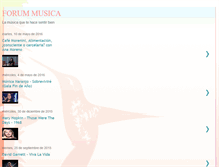 Tablet Screenshot of forum-musica.blogspot.com