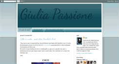 Desktop Screenshot of giuliapassionejulez.blogspot.com