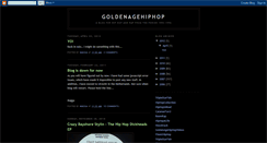 Desktop Screenshot of magga-goldenagehiphop.blogspot.com