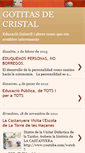 Mobile Screenshot of gotitasdecristalundos.blogspot.com