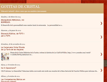 Tablet Screenshot of gotitasdecristalundos.blogspot.com