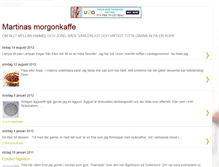 Tablet Screenshot of martinasmorgonkaffe.blogspot.com