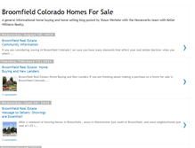 Tablet Screenshot of broomfieldcoloradohomesforsale.blogspot.com