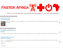 Tablet Screenshot of fasterafrica.blogspot.com