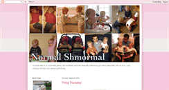 Desktop Screenshot of normalshmormal.blogspot.com