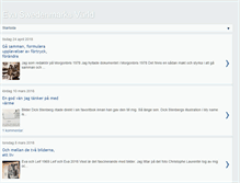 Tablet Screenshot of evaswedenmark.blogspot.com