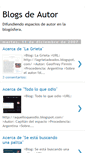 Mobile Screenshot of blogsdeautor.blogspot.com