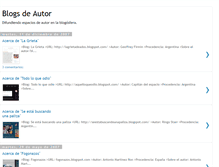 Tablet Screenshot of blogsdeautor.blogspot.com