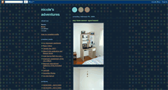 Desktop Screenshot of nicoleadventure.blogspot.com