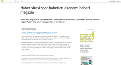 Desktop Screenshot of habervizyonu.blogspot.com