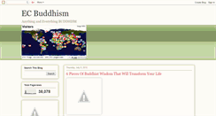 Desktop Screenshot of ecbuddhism.blogspot.com