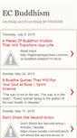 Mobile Screenshot of ecbuddhism.blogspot.com