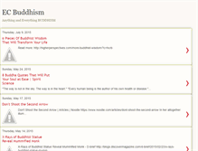 Tablet Screenshot of ecbuddhism.blogspot.com
