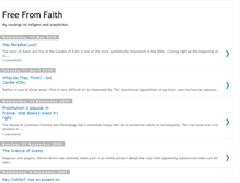 Tablet Screenshot of free-from-faith.blogspot.com