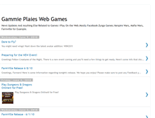 Tablet Screenshot of gammiewebgames.blogspot.com