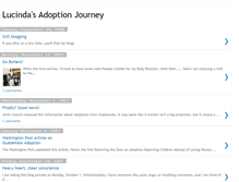 Tablet Screenshot of lucindaisadopting.blogspot.com