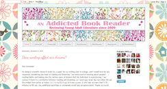 Desktop Screenshot of anaddictedbookreader.blogspot.com